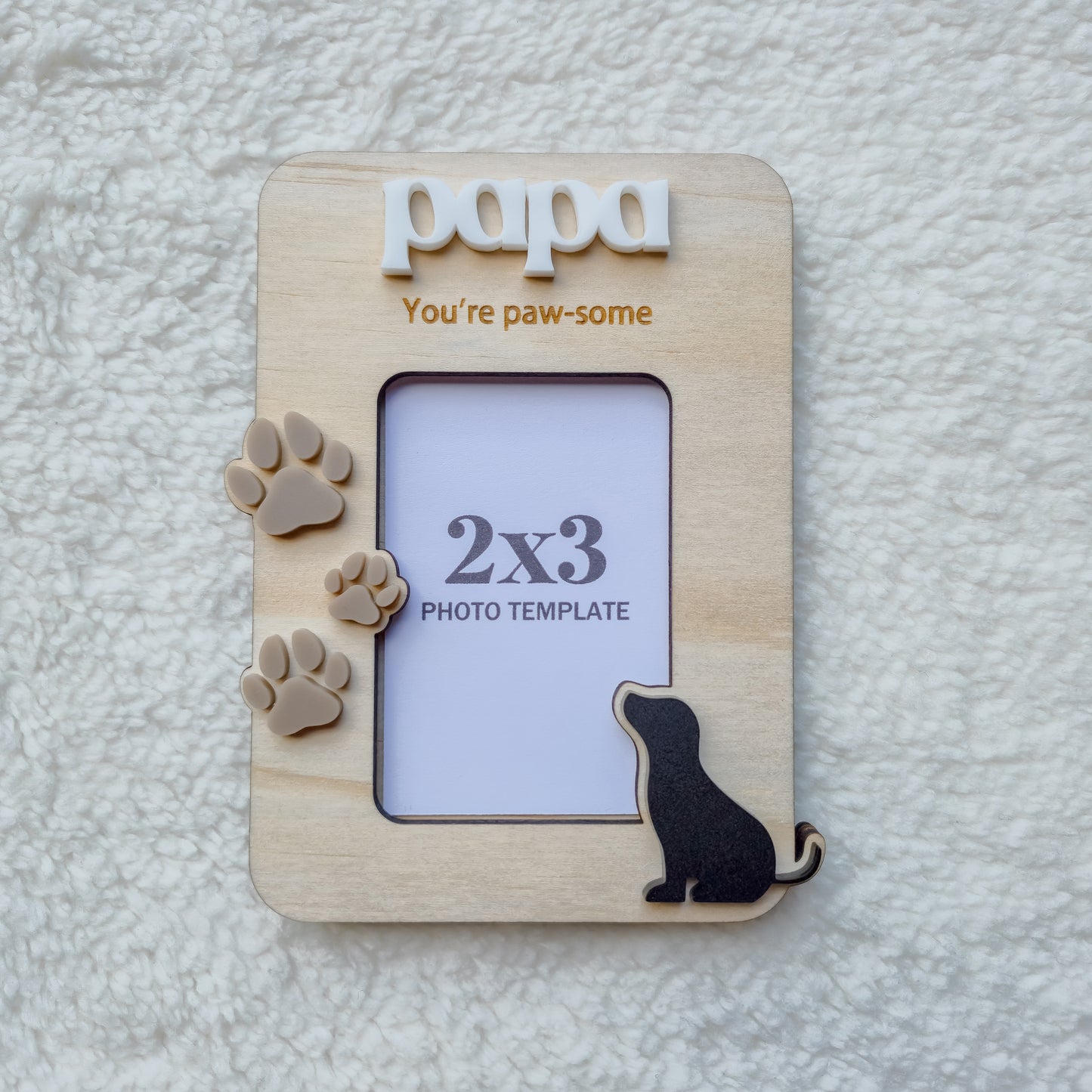 Father's Day Photo Frame Fridge Magnet Frame
