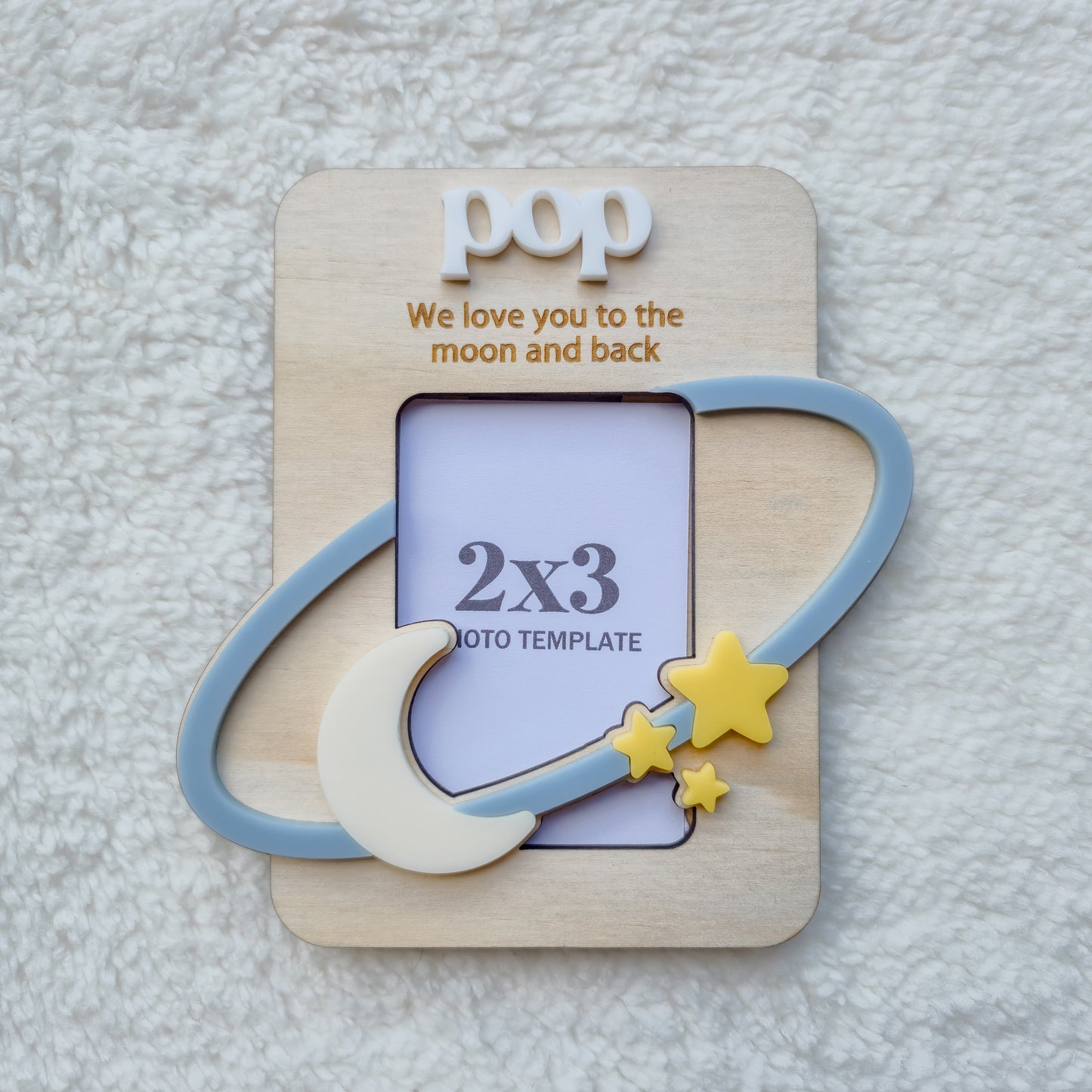 Father's Day Photo Frame Fridge Magnet Frame
