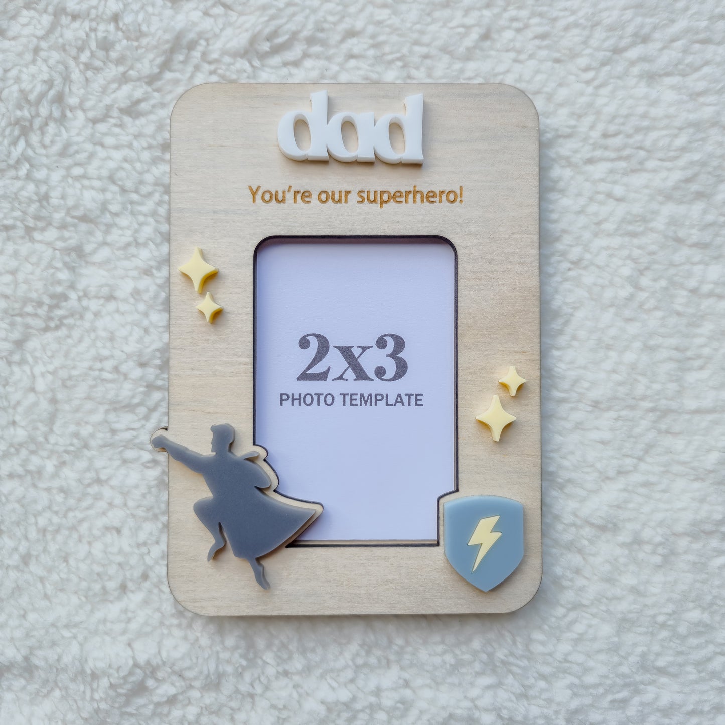 Father's Day Photo Frame Fridge Magnet Frame