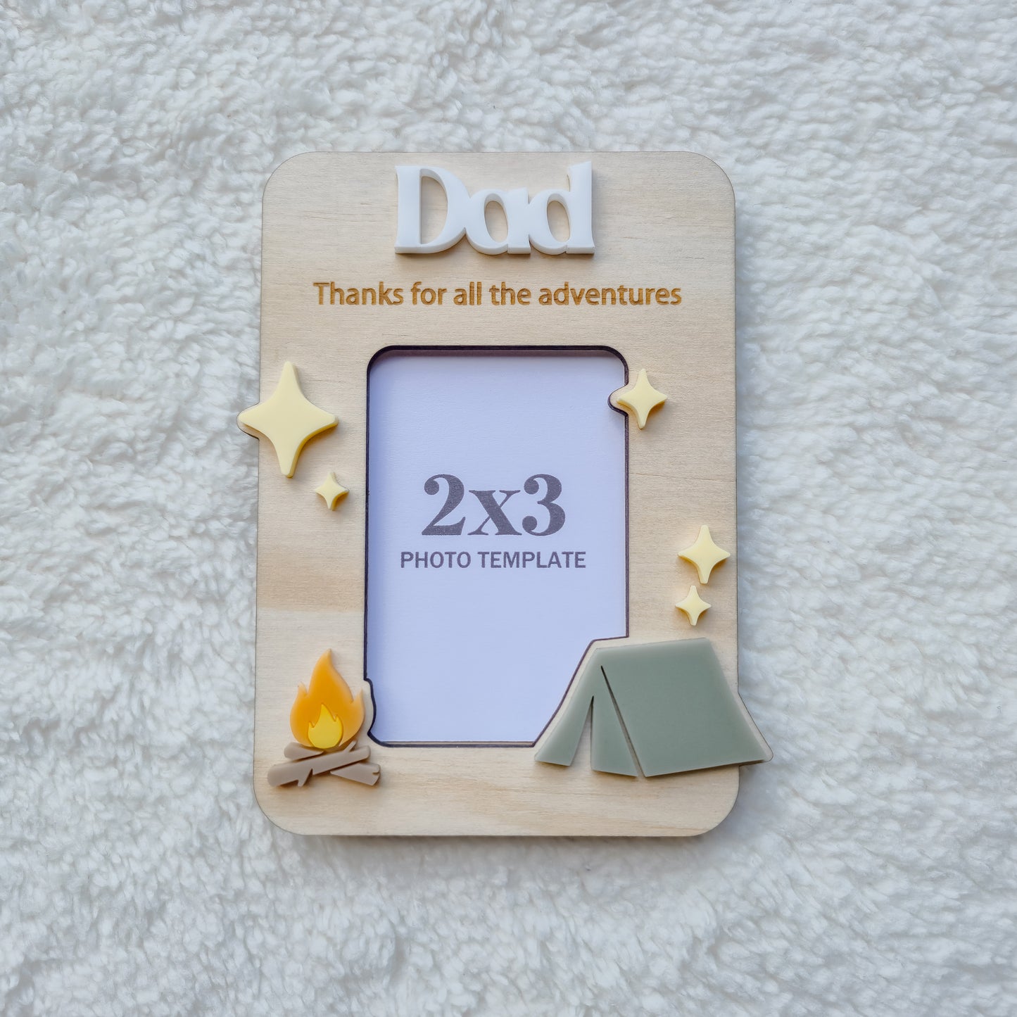 Father's Day Photo Frame Fridge Magnet Frame