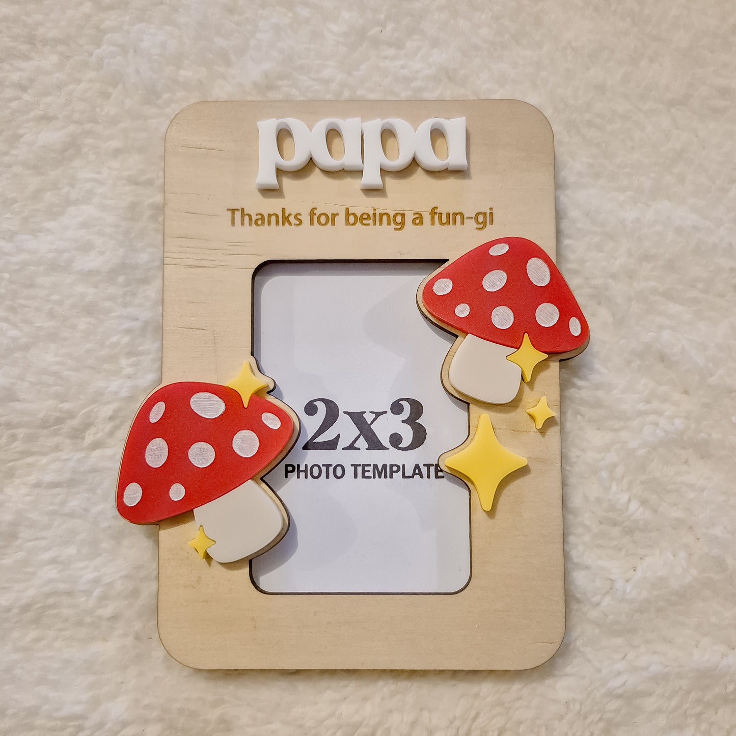 Father's Day Photo Frame Fridge Magnet Frame