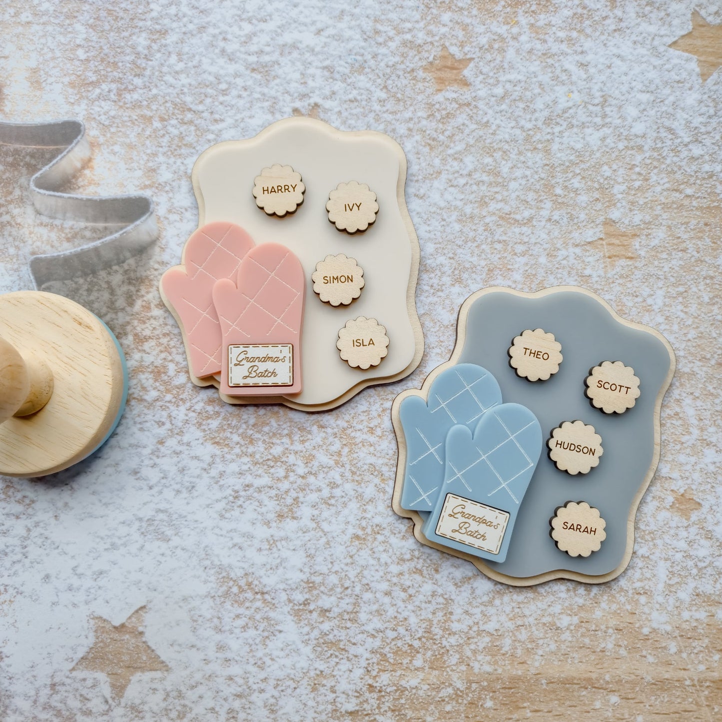 Personalised Grandparent Cookie Tray Fridge Magnet