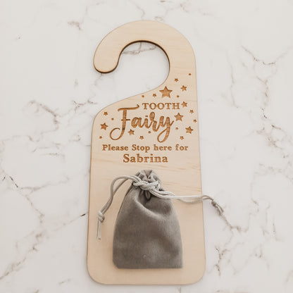 Personalised Tooth Fairy Door Hanger