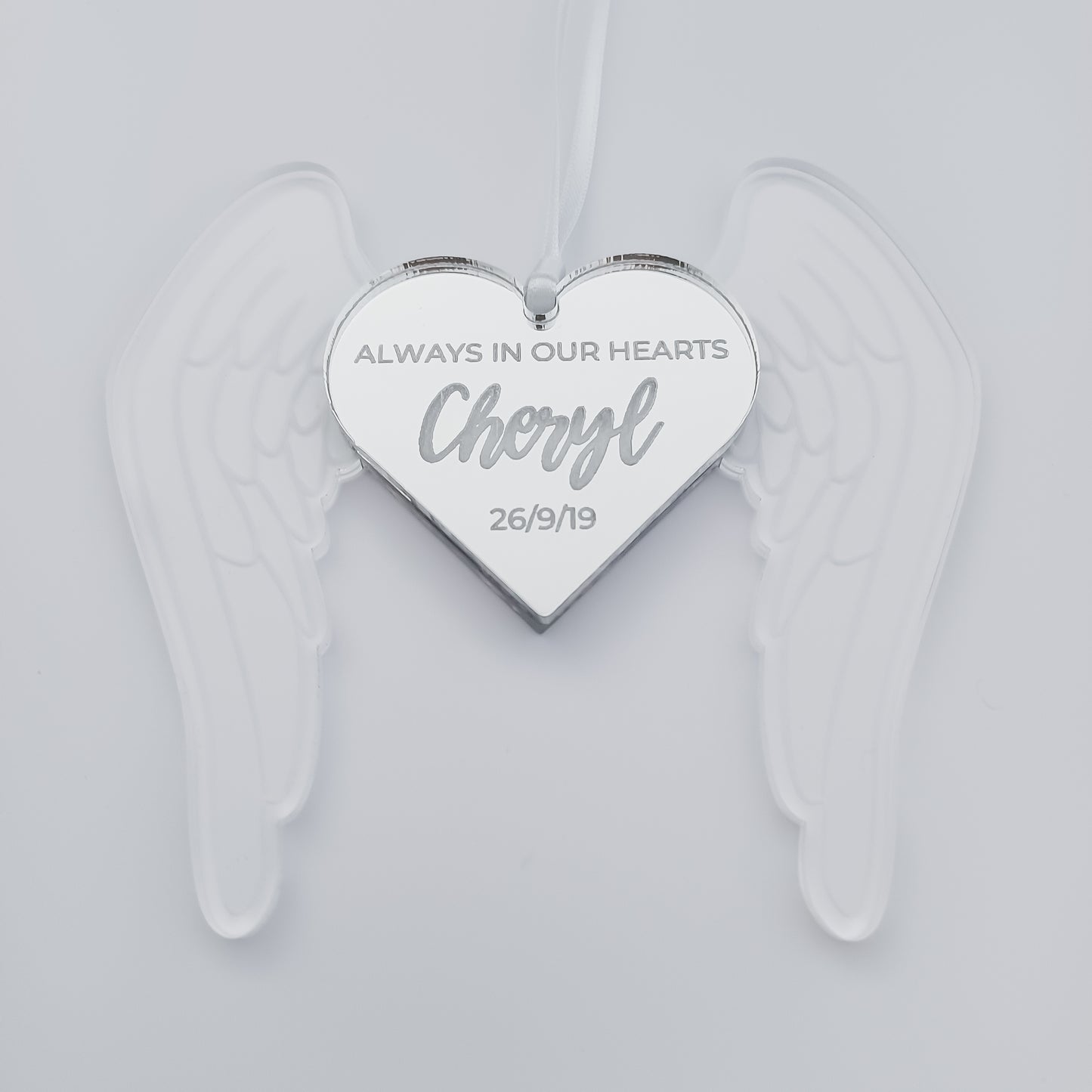 Personalised Heart Memorial Ornament