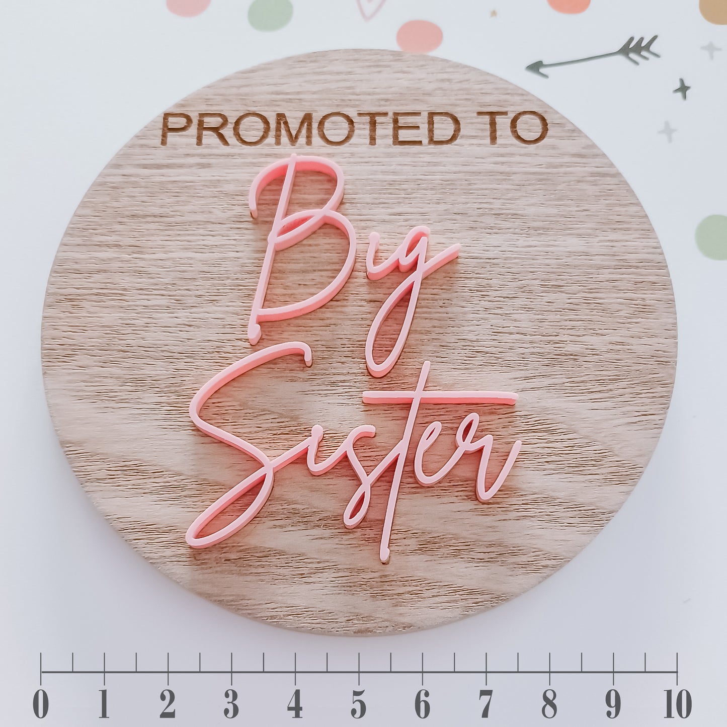 Promoted to Big Brother/Sister small Plaque