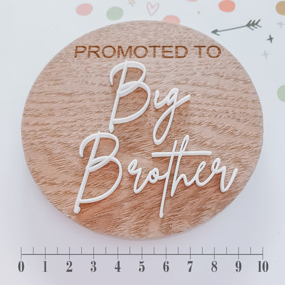 Promoted to Big Brother/Sister small Plaque