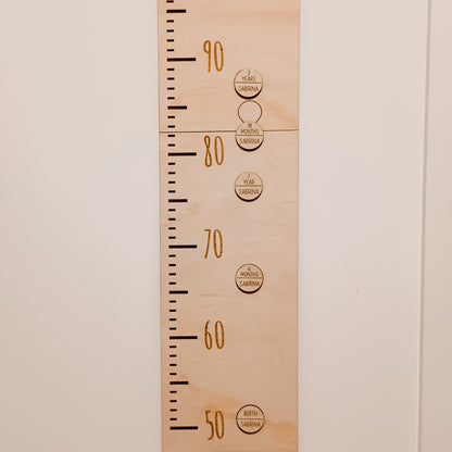 Round Height Chart Markers