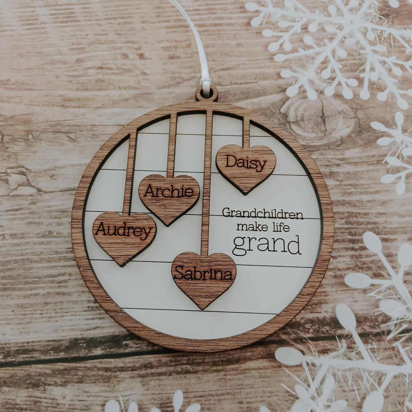 Grandchildren Christmas Ornament