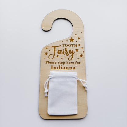 Personalised Tooth Fairy Door Hanger