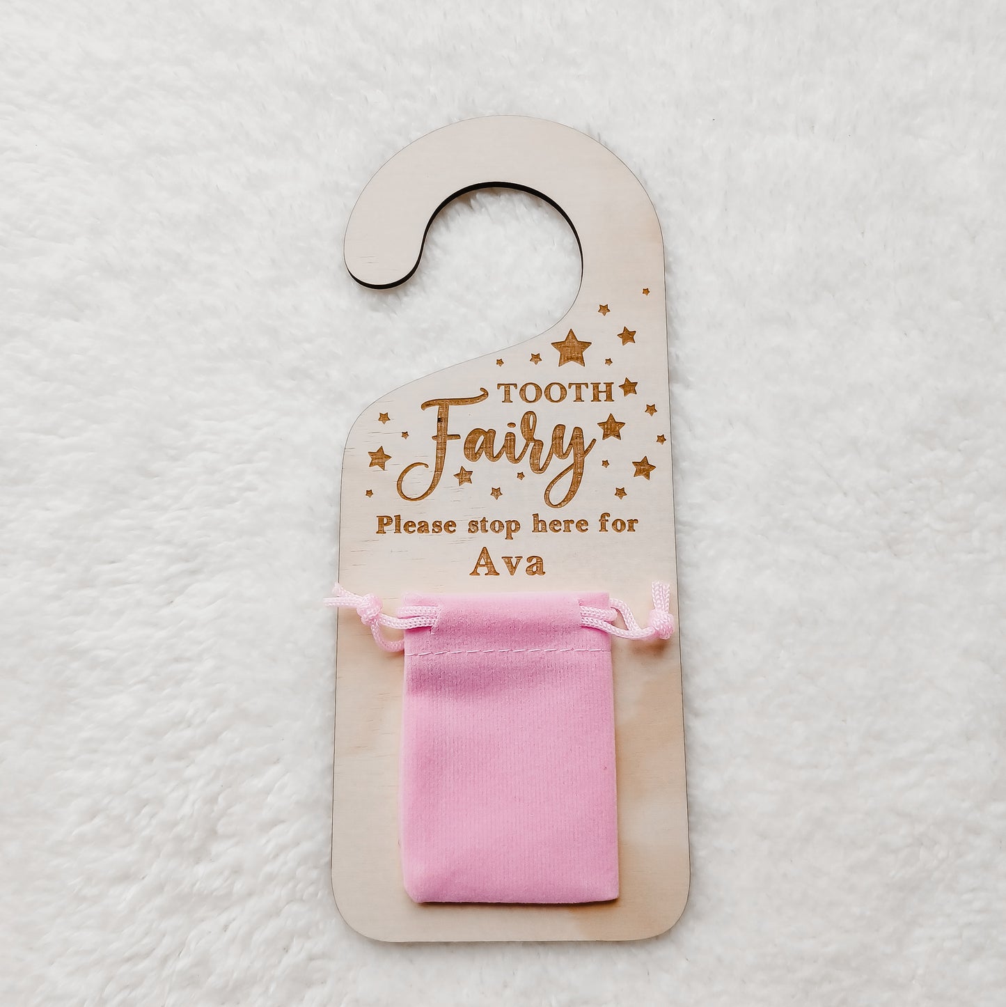 Personalised Tooth Fairy Door Hanger