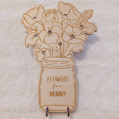 Mother's Day Flower Holder Vase