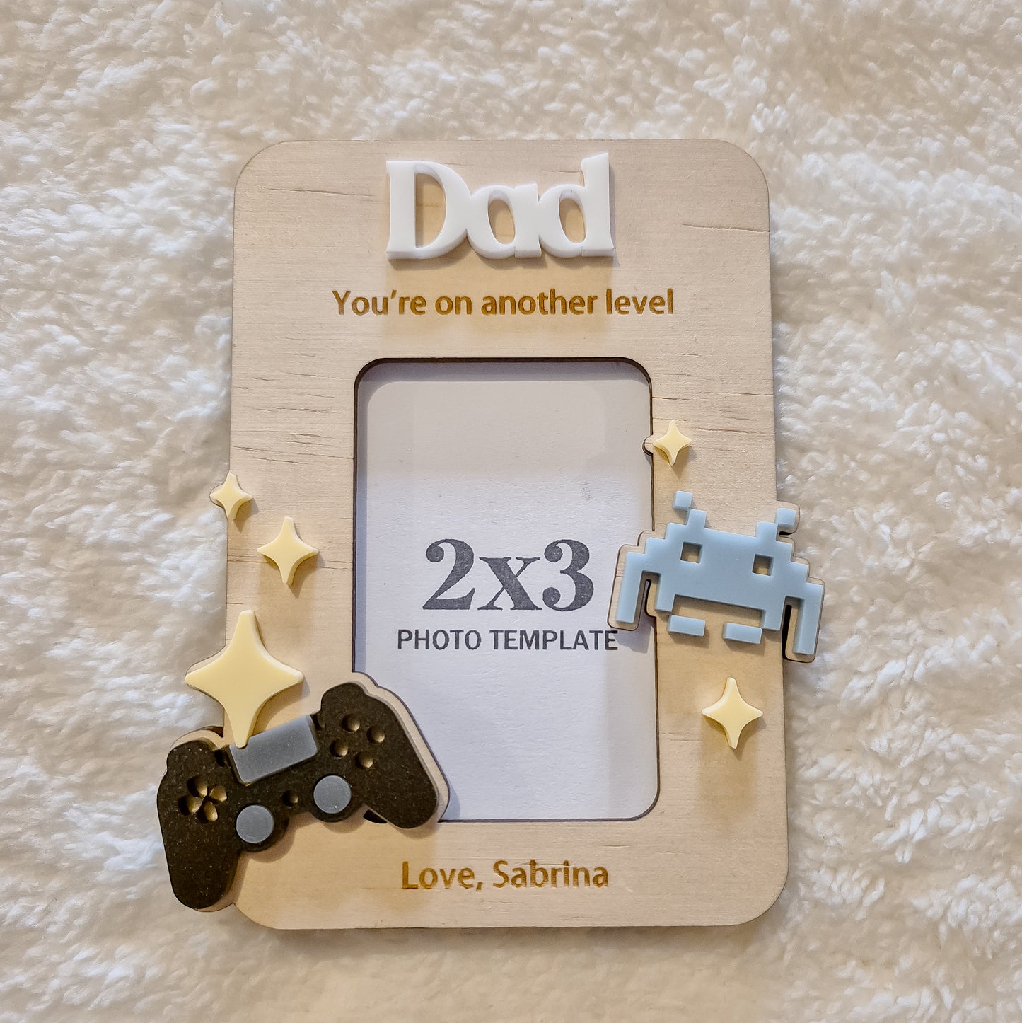 Father's Day Photo Frame Fridge Magnet Frame